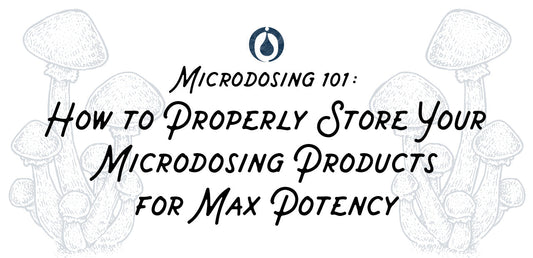 How do I store microdosing substances?