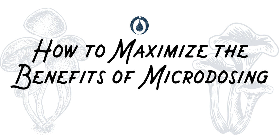 What can i do to maximize the benefits of microdosing?