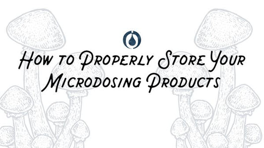 How do I store microdosing substances?