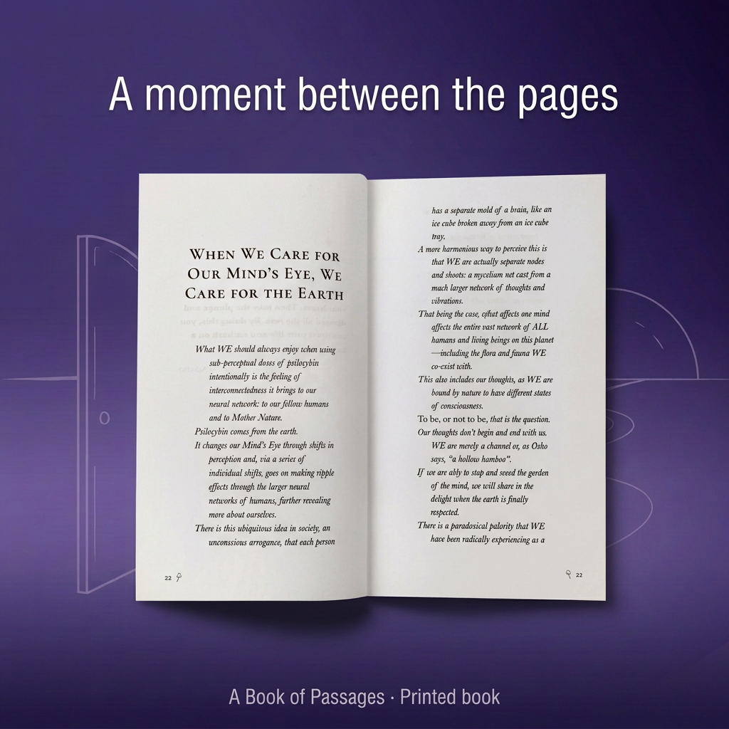 A Book of Passages: Micro Reflections For The 21st Sensory
