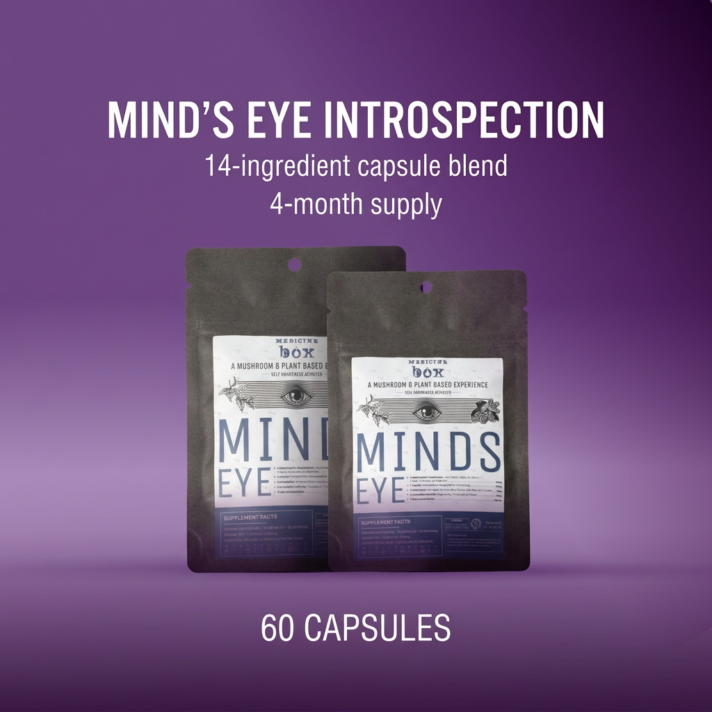 Mind’s Eye Introspection four-month supply: two packages, 60 capsules total.